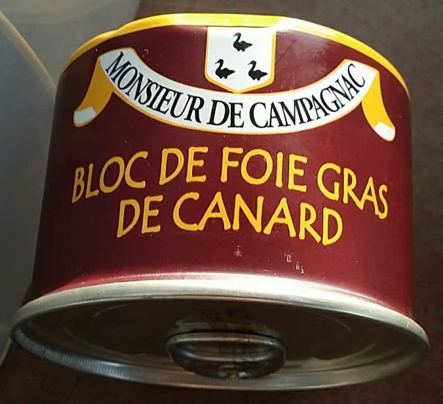 Monsieur de campagnac Bloc de foie gras de canard packshot