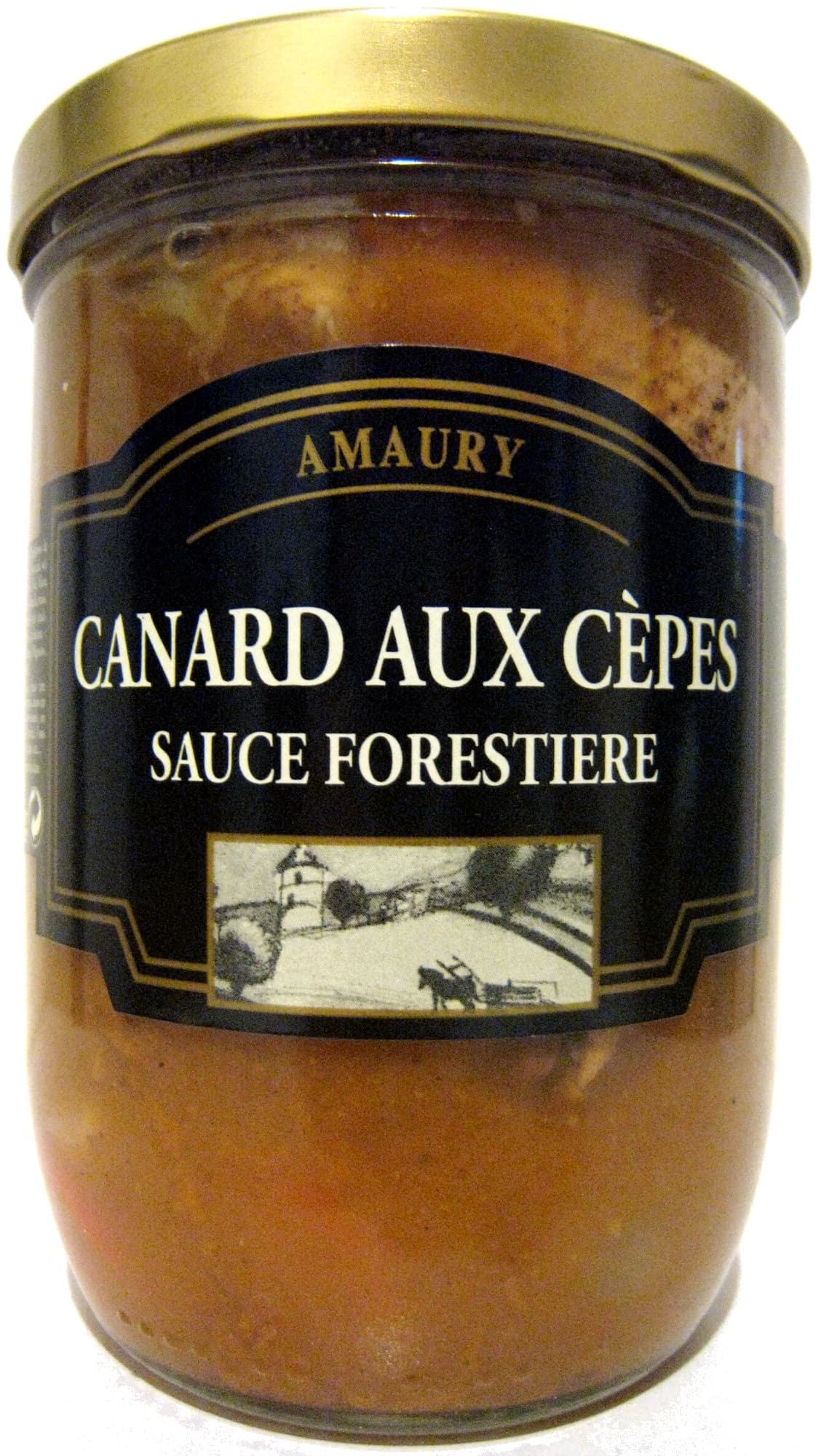 Amaury Canard Aux Cèpes - Sauce Forestière packshot