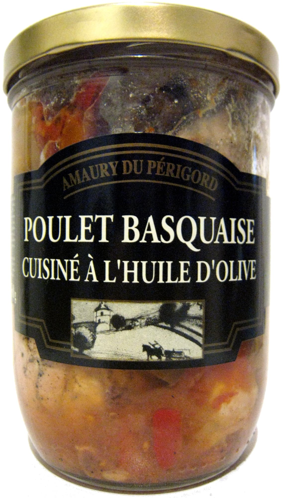 Amaury Poulet Basquaise Cuisiné à l'Huile d'Olive packshot