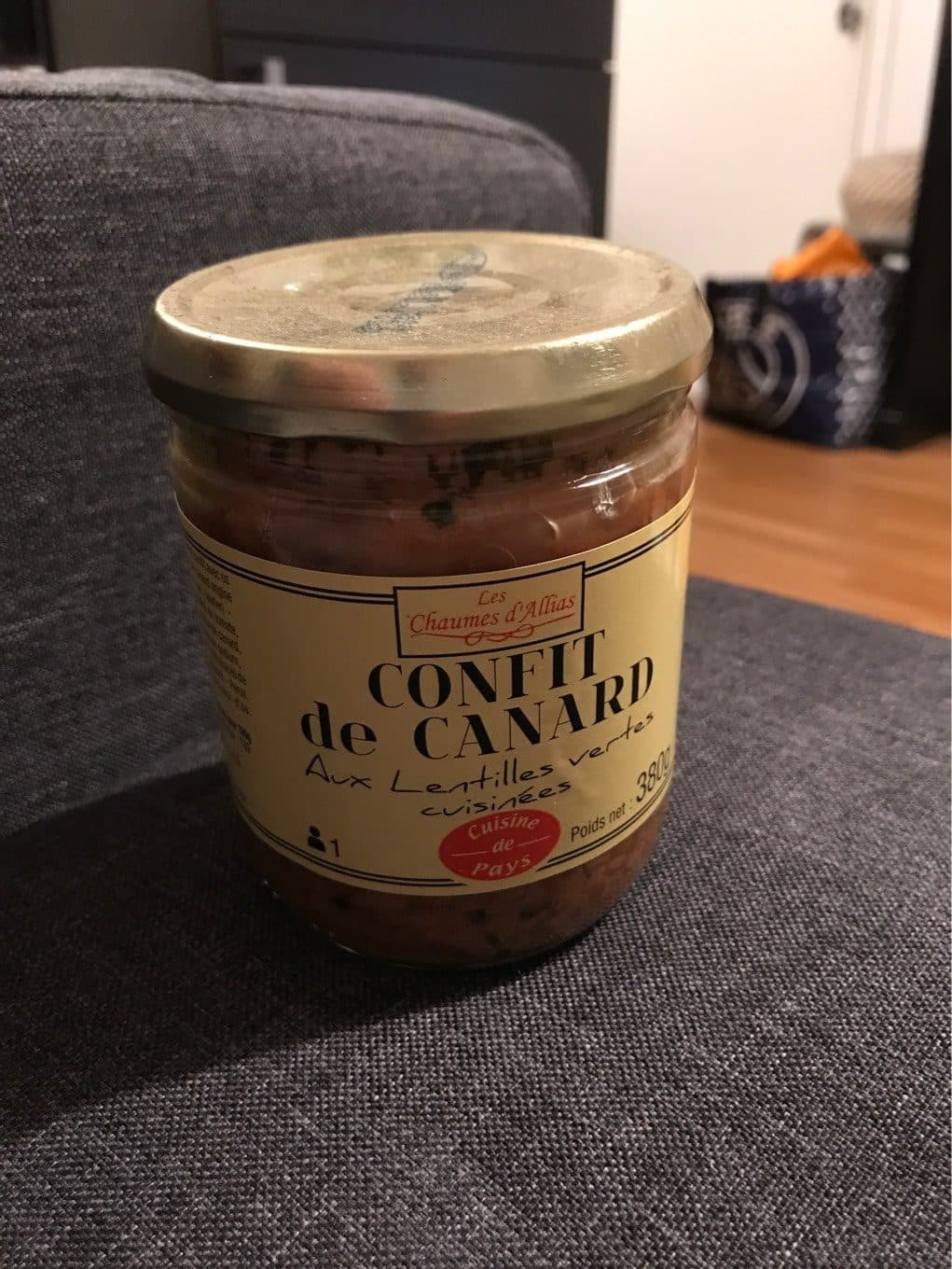 Cuisine De Pays Confit de canard packshot