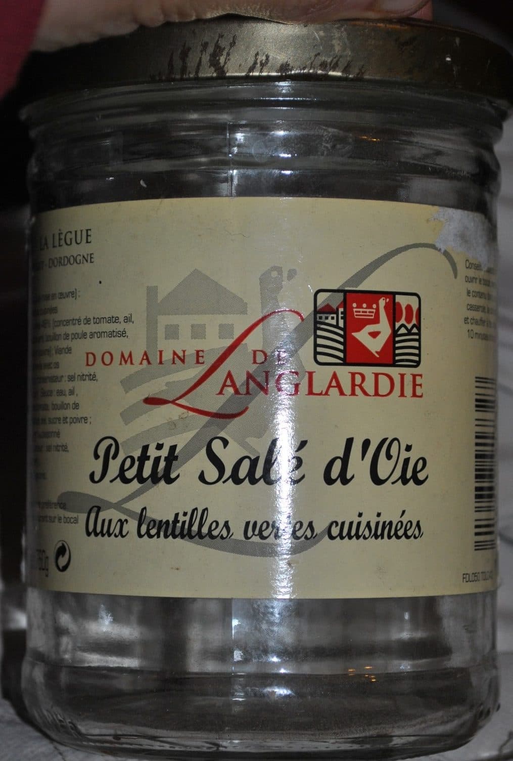 Domaine d'Anglardie Petit Salé d'Oie packshot