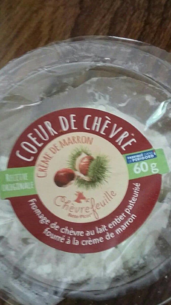 Open Food Facts Coeur de chèvre packshot