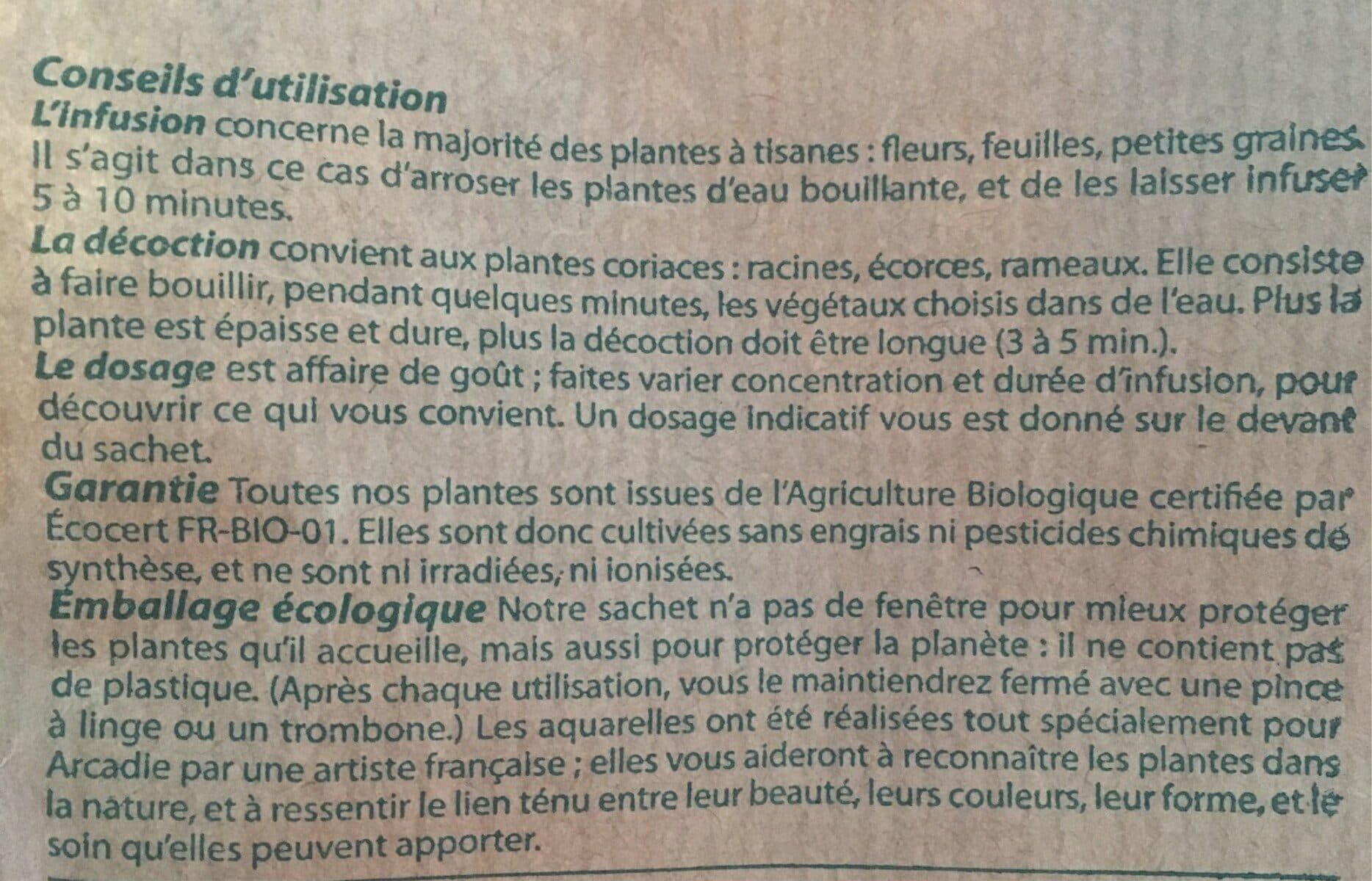 L'Herbier de France THYM CITRONNÉ feuille sachet 50g* packshot
