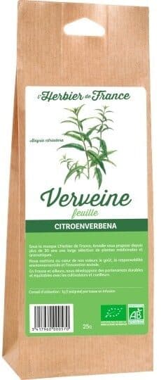L herbier de france VERVEINE feuille sachet 25g* packshot