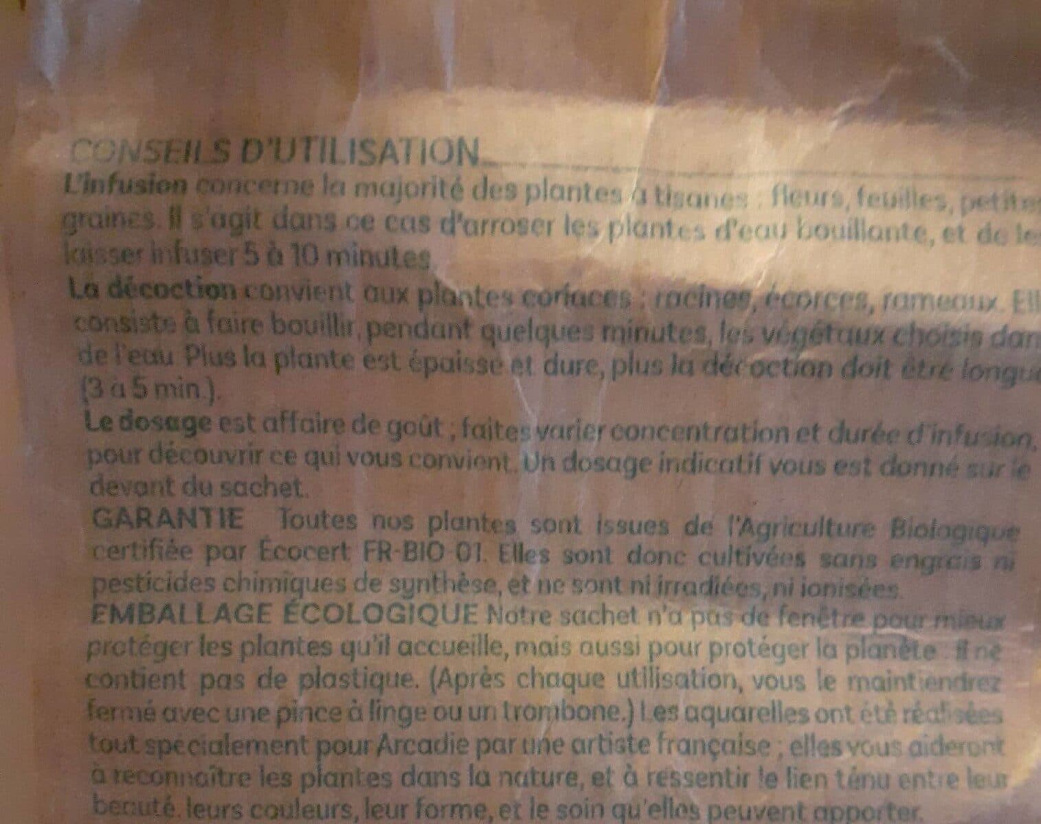 L'Herbier de France PASSIFLORE plante coupée sachet 40g* packshot