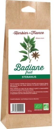 Arcadie BADIANE fruit sachet 50g* packshot
