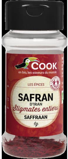 Cook SAFRAN stigmates "COOK" 1g* packshot