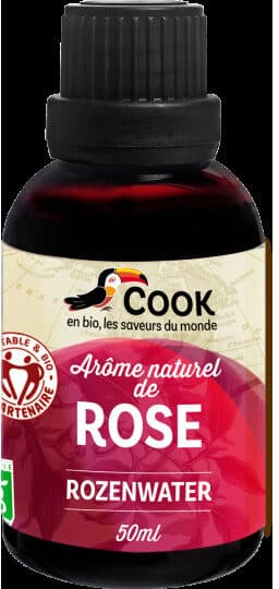 Cook ROSE arôme naturel "COOK" 50ml* packshot