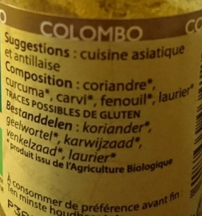 Cook Mélange COLOMBO "COOK" 35g* packshot