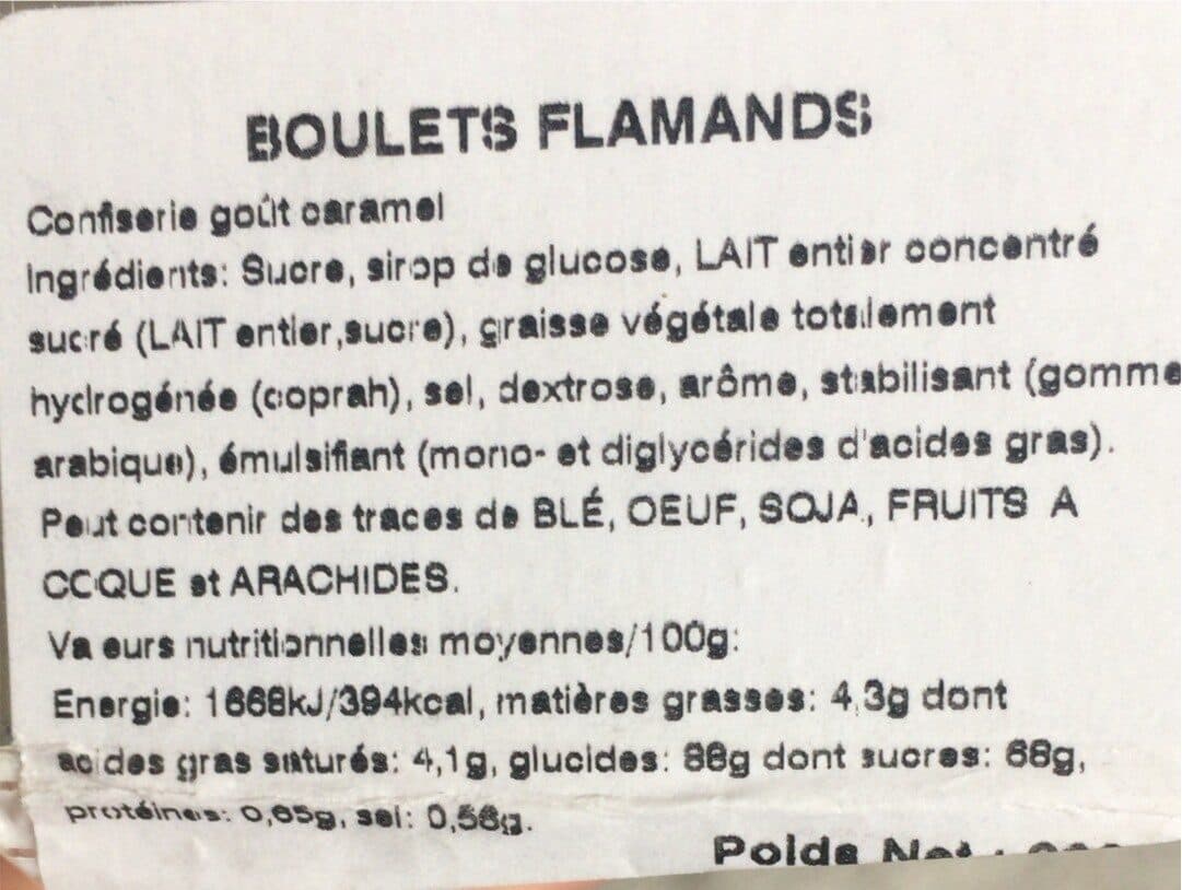 Confiserie des Beffrois Boules de neige / boulets flamand packshot