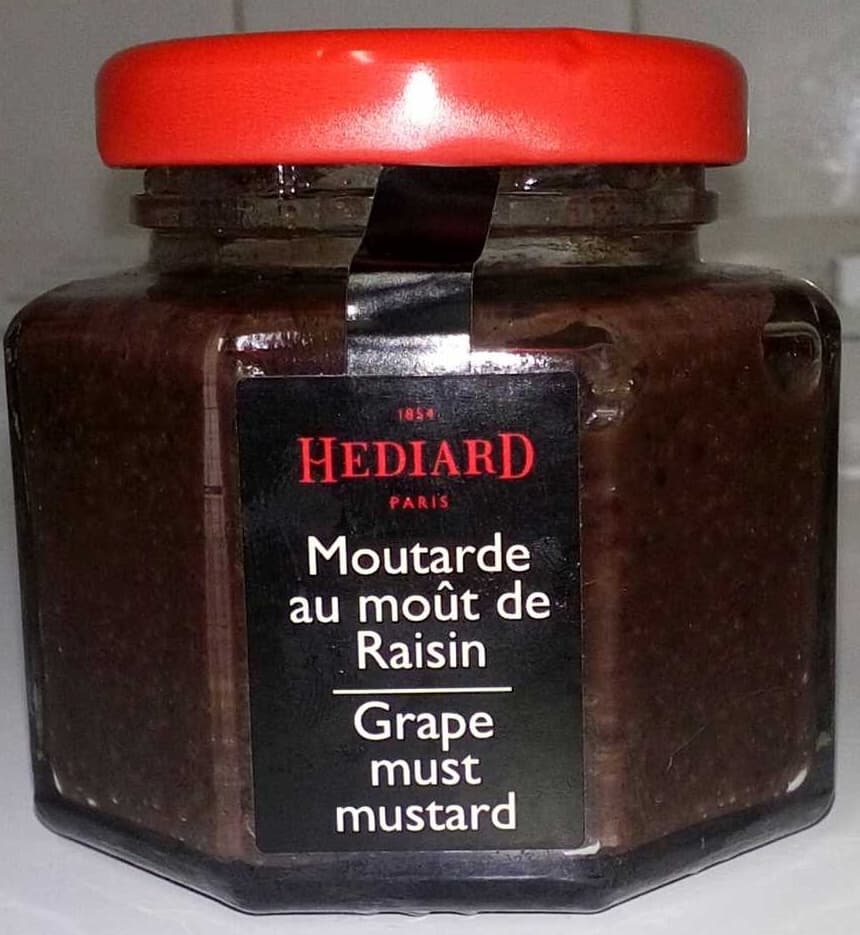 Hediard Moutarde au moût de raisin packshot
