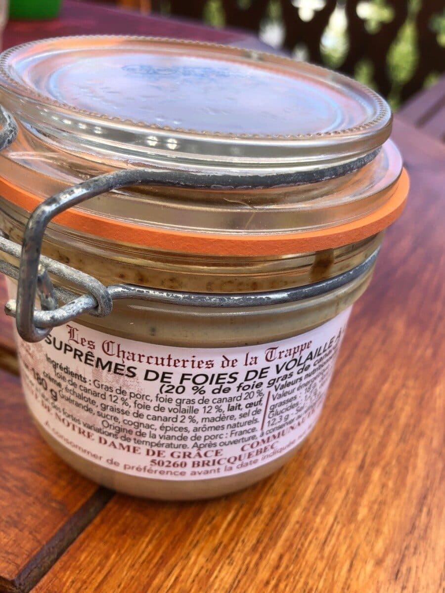 Open Food Facts Abbaye De Bricquebec - Supreme De Foie a l Anci. .. packshot