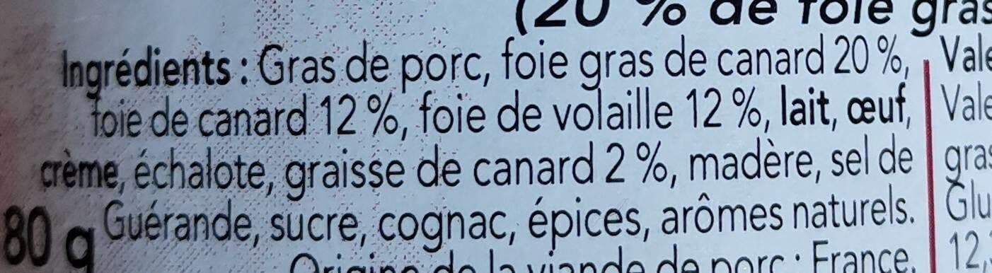 Open Food Facts Abbaye De Bricquebec - Supreme De Foie a l Anci. .. packshot