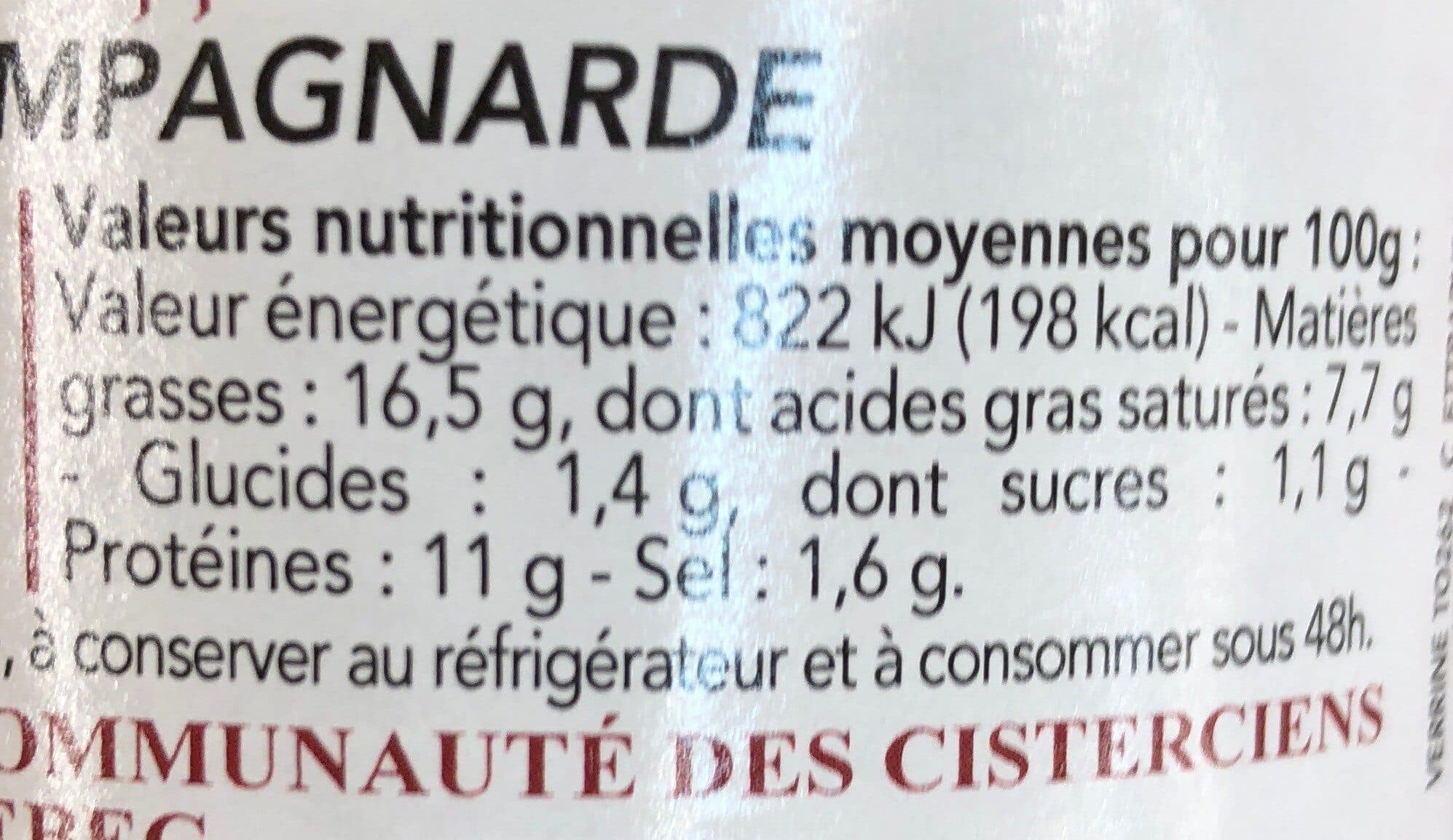 les charcuteries de la Trappe Terrine Campagnarde packshot
