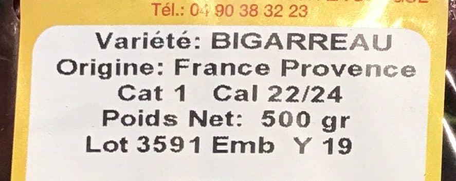 J.P. Bres Cerise Bigarreau packshot