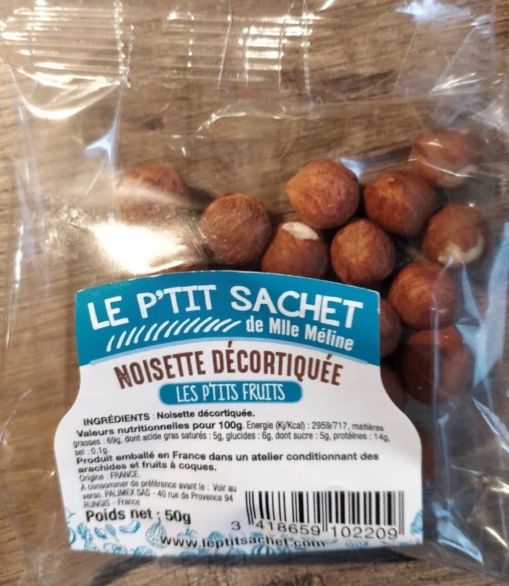 Open Food Facts Noisette décortiquée packshot