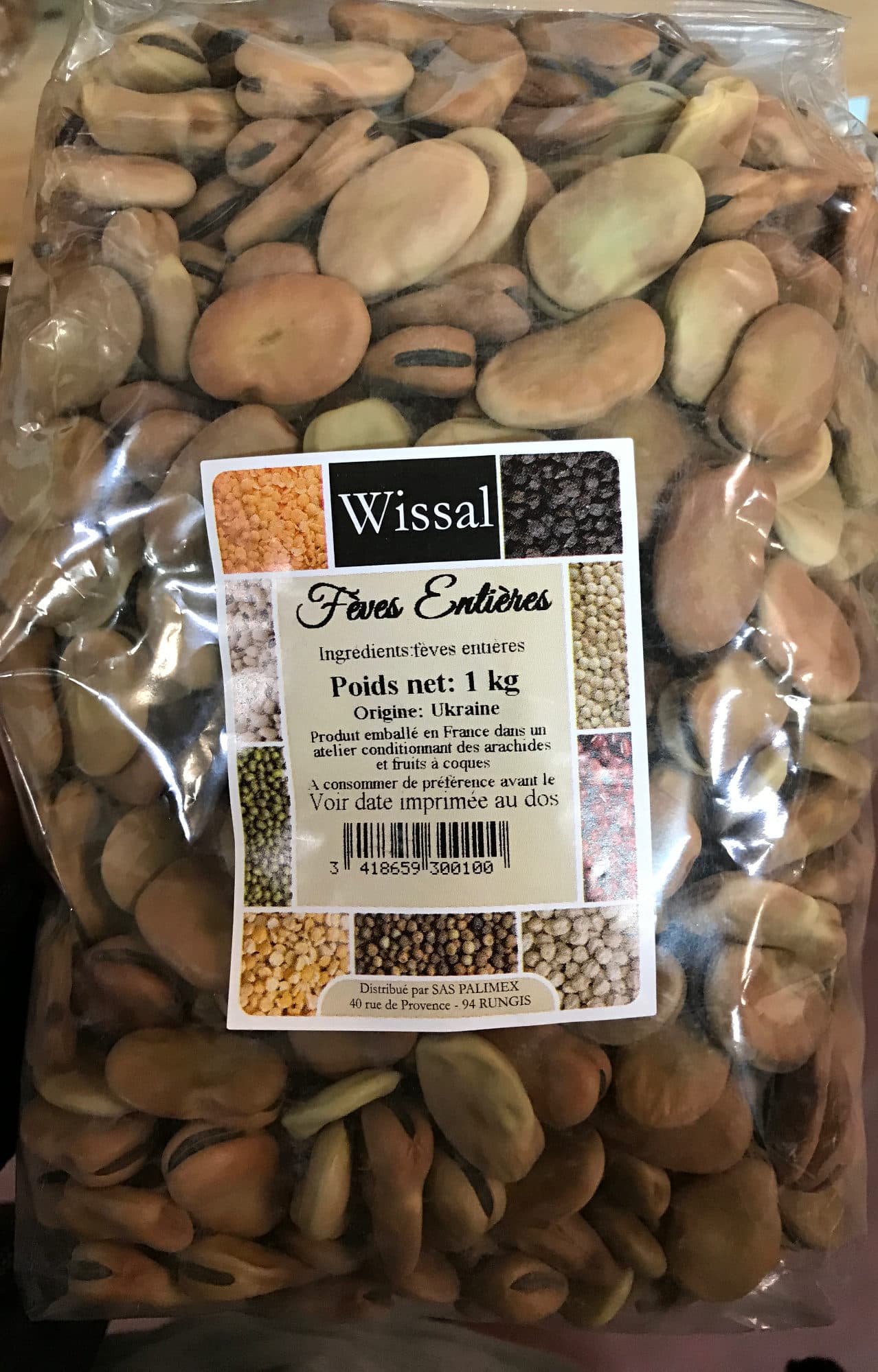 Wissal Fèves Entières packshot