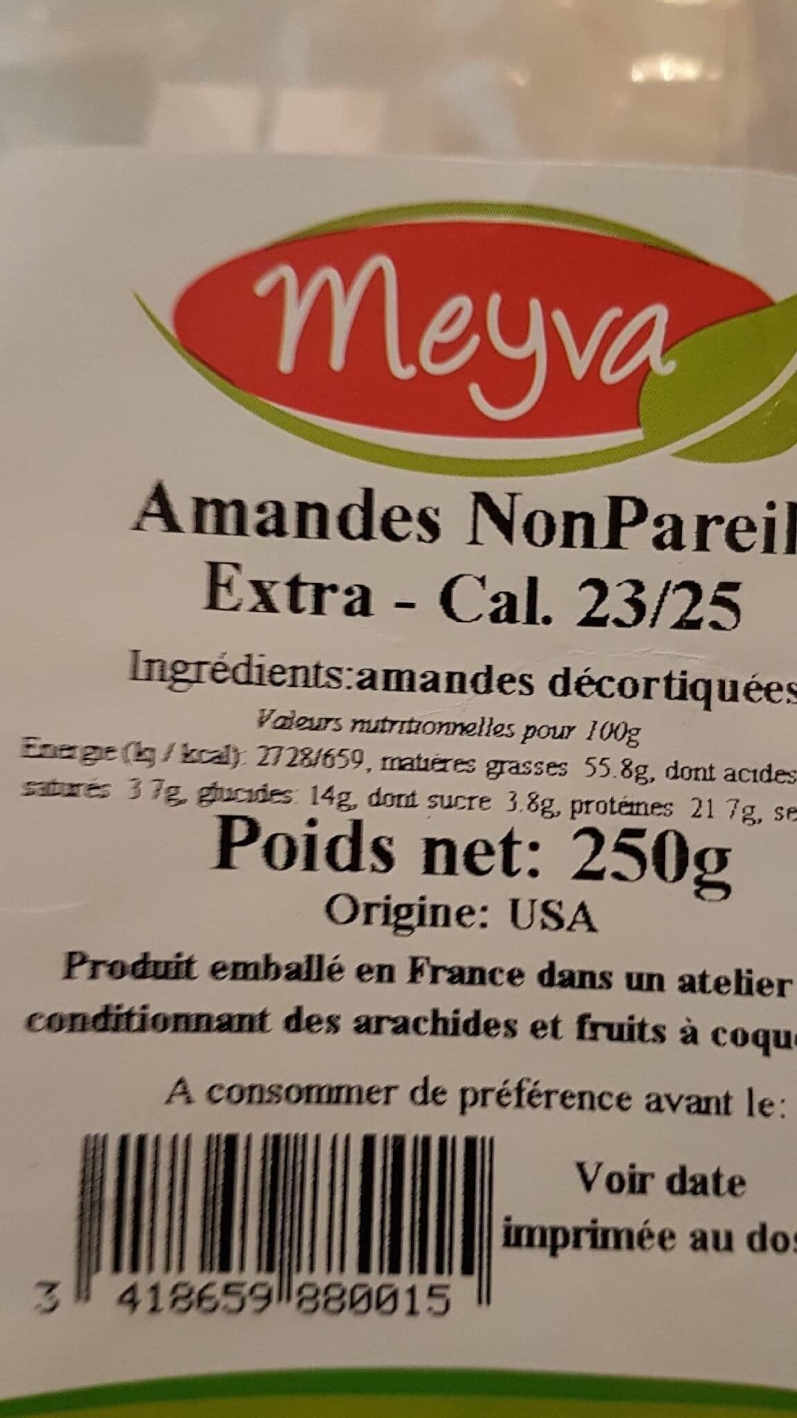 Meyva Amande packshot
