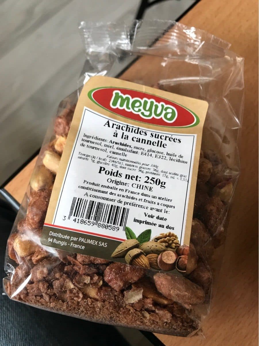 Meyva Arachides sucrées à la cannelle packshot