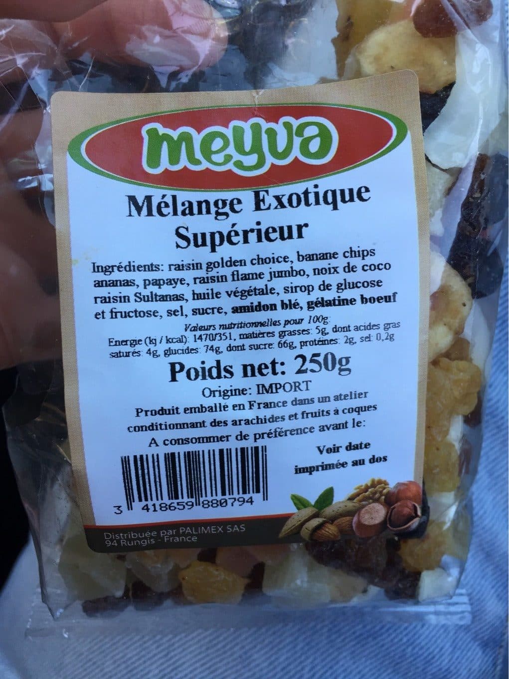 Meyva Melange exotique superieur packshot