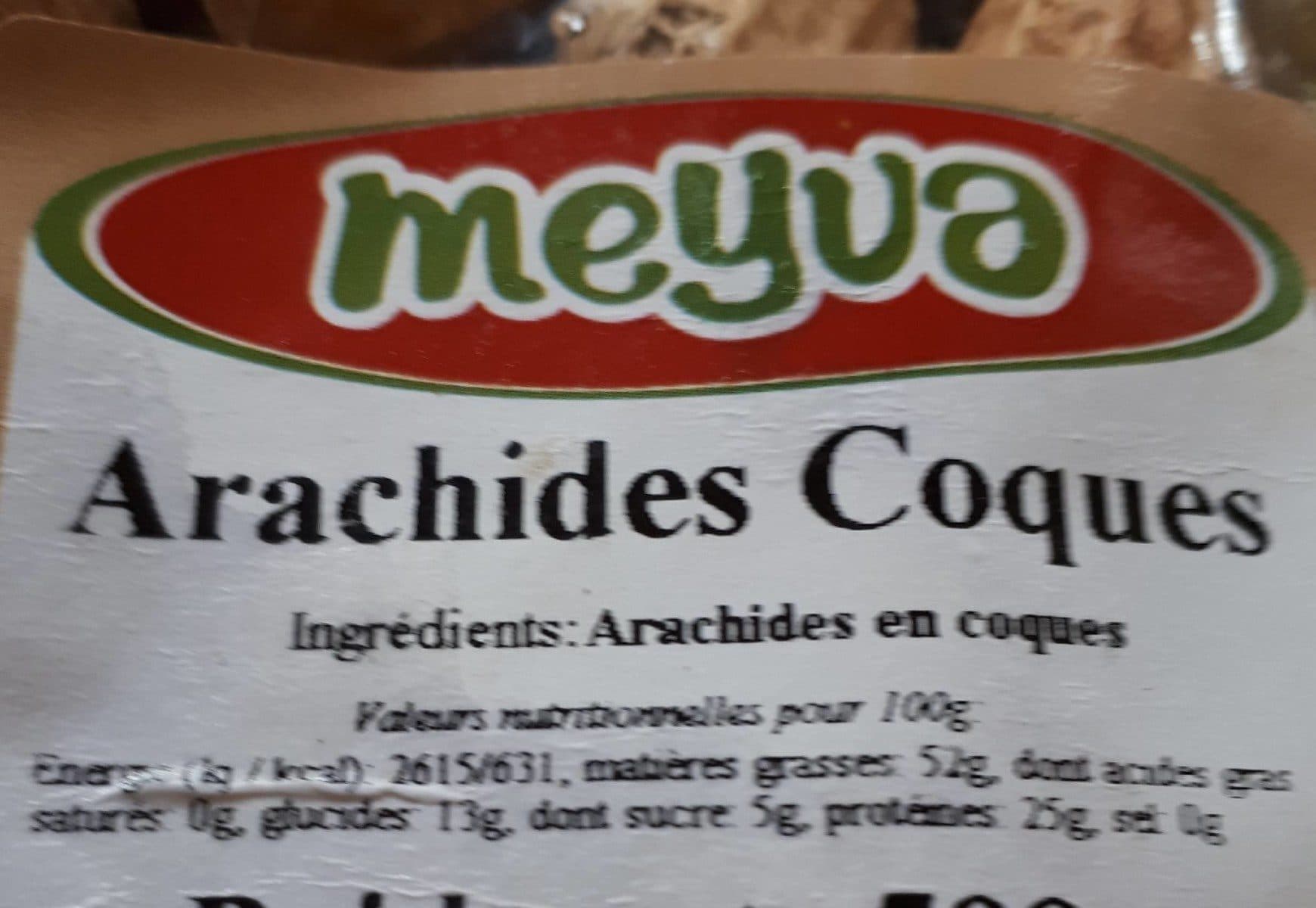 Meyua Arachides coques packshot