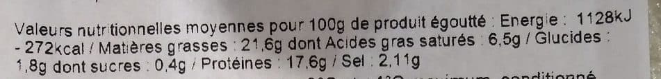 L'Apéro du Poissonnier Anchois nature packshot