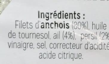 L'Apéro du Poissonnier Anchois marinés packshot