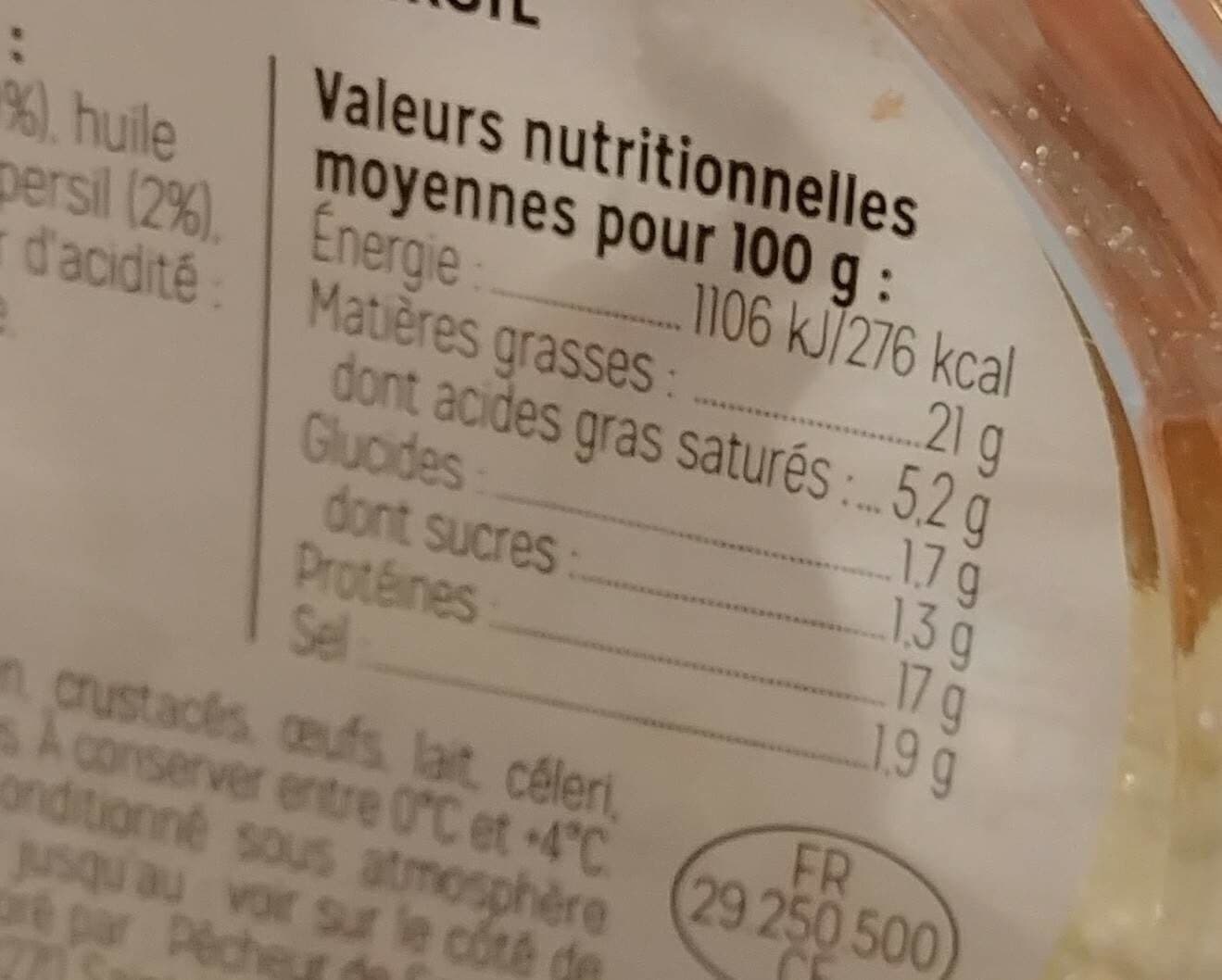 L'Apéro du Poissonnier Anchois marinés packshot