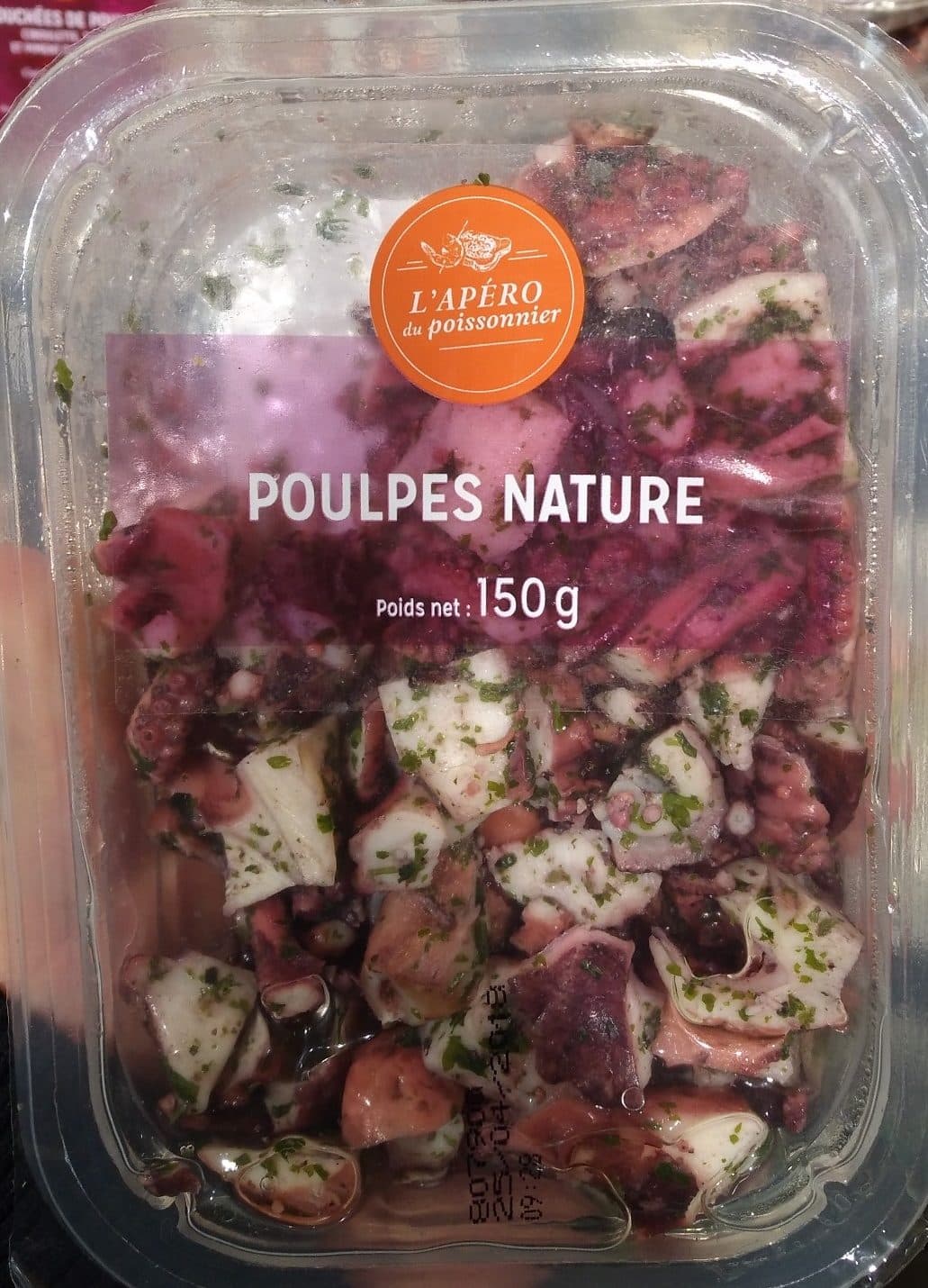 L'Apéro du Poissonnier Poulpes nature packshot
