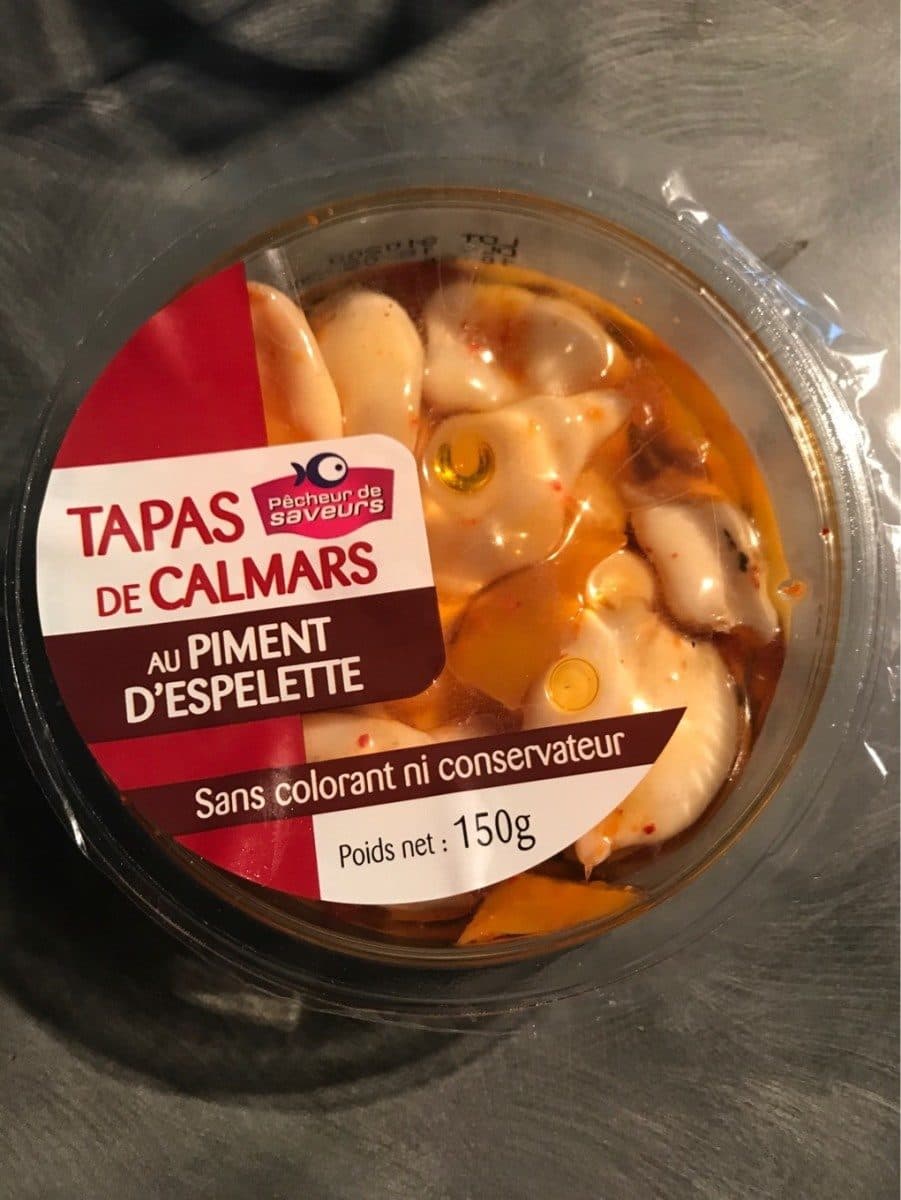 Pêcheur de Saveurs Tapas de calmars packshot