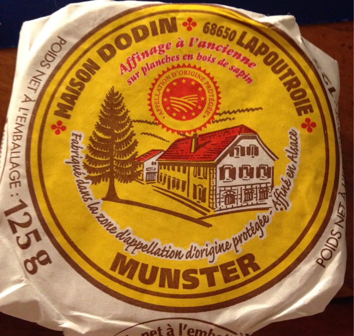 Dodin Munster affinage à l'ancienne packshot