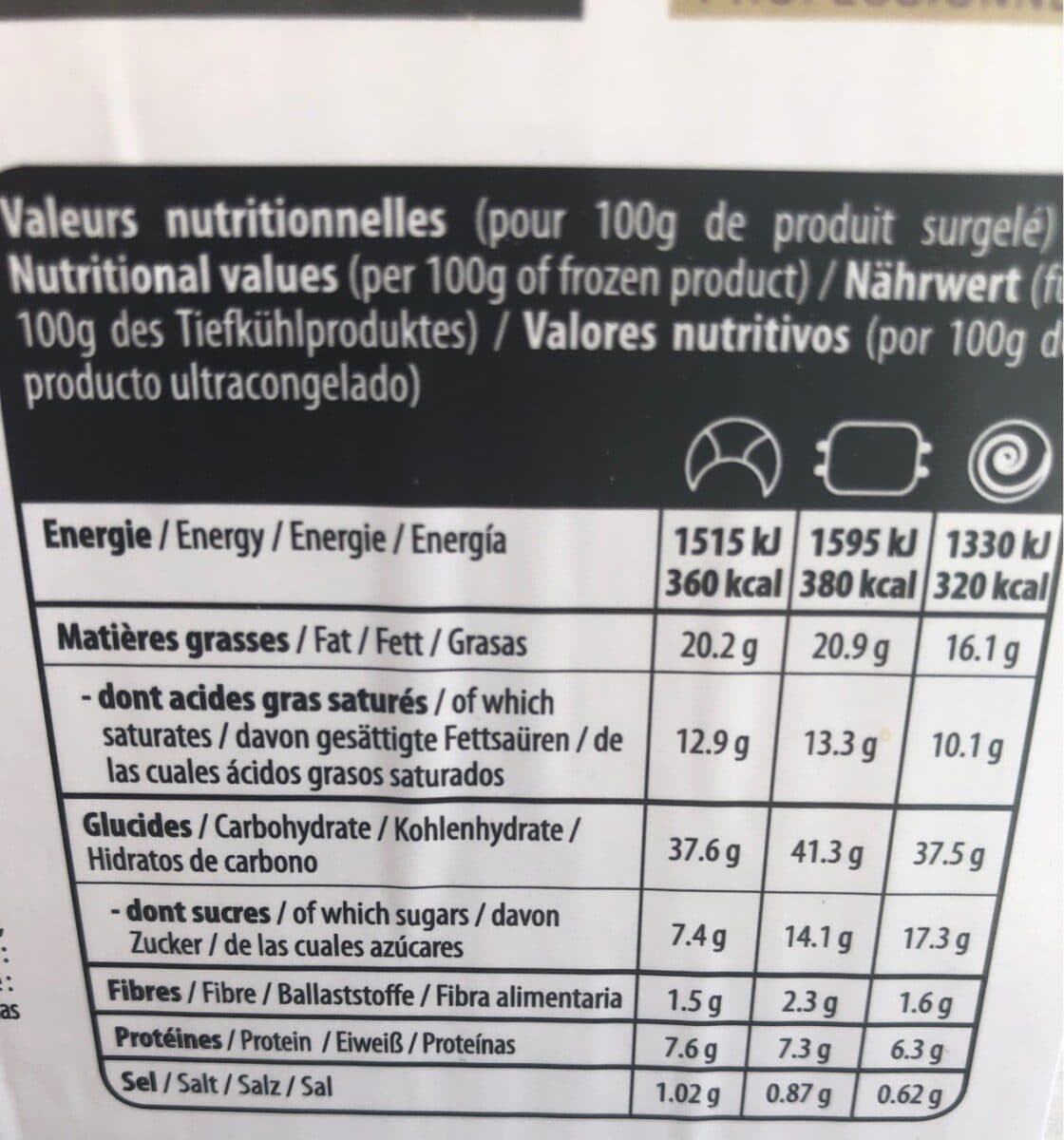 Open Food Facts Mini viennoiseries lunch packshot