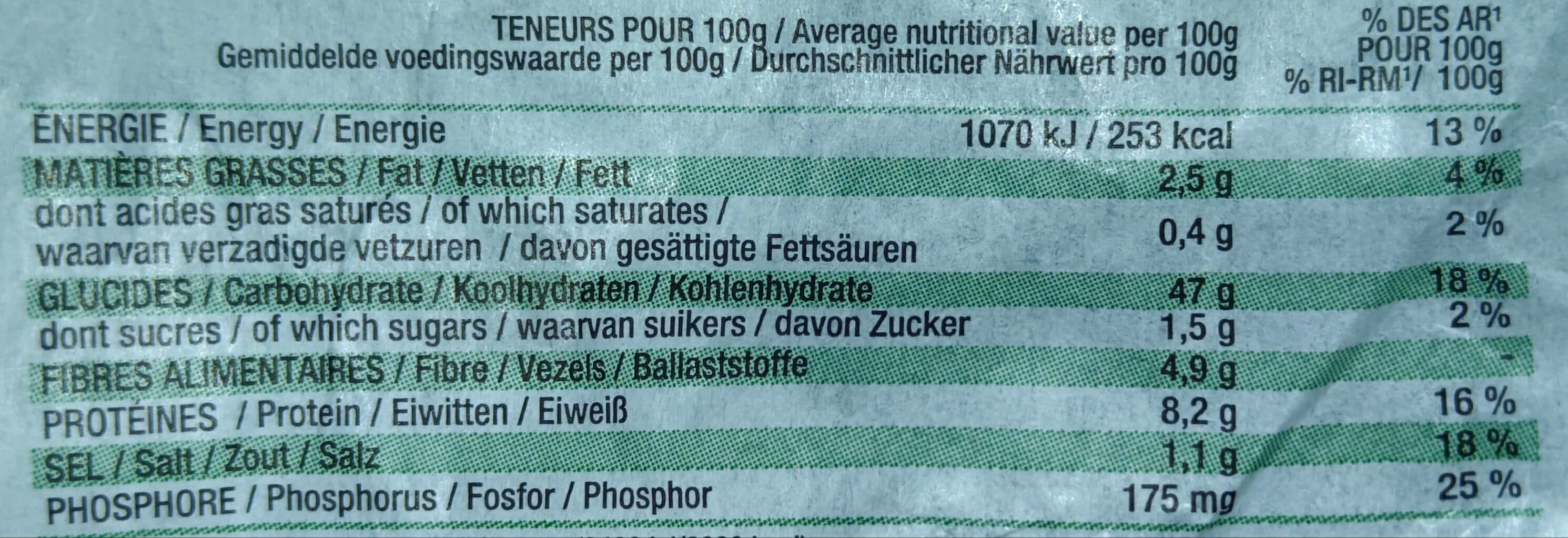 Biofournil Pain aux céréales packshot