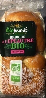 Biofournil Brioche à L'Epeautre packshot