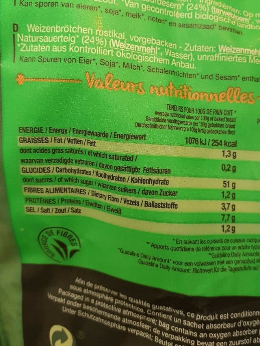 BioFournil 6 Petites Boules Rustiques packshot