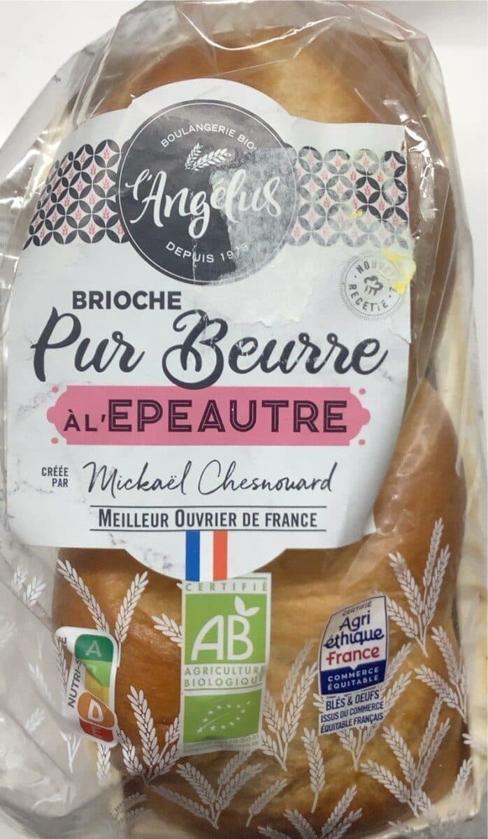 Boulangerie Biofournil Brioche Épeautre, pur beurre packshot