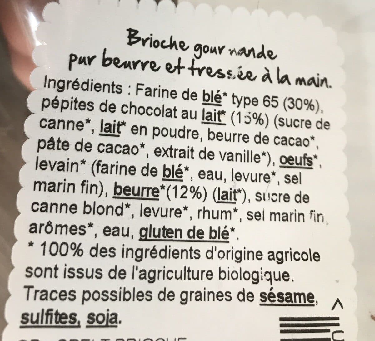 L'Angélus Brioche pur beurre chocolat packshot