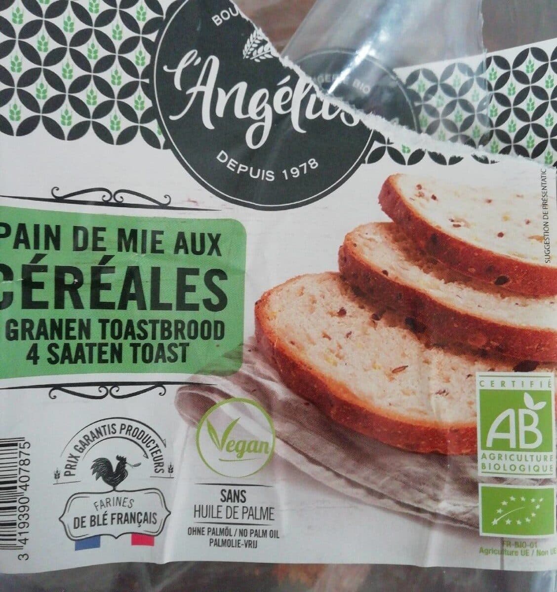 Open Food Facts Pain de mie aux céréales packshot