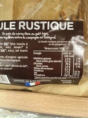 Biofournil Boule rustique packshot