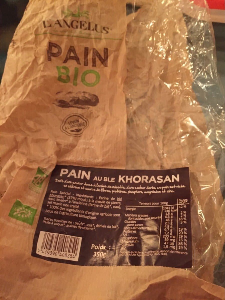 L angelus Pain au blé de Khorasan packshot