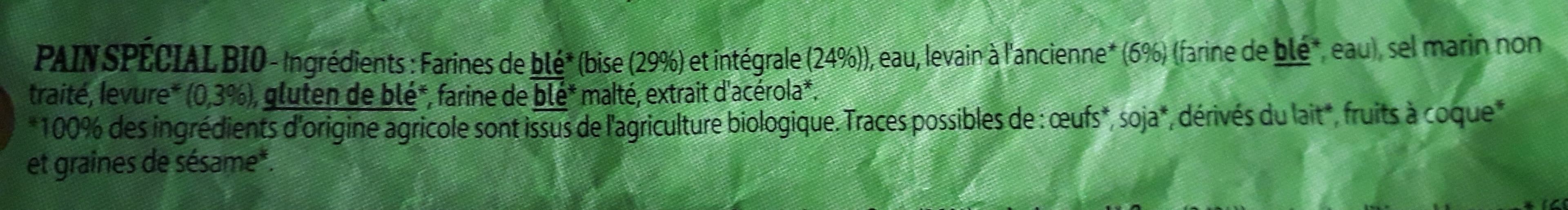 Open Food Facts Pain complet bio packshot