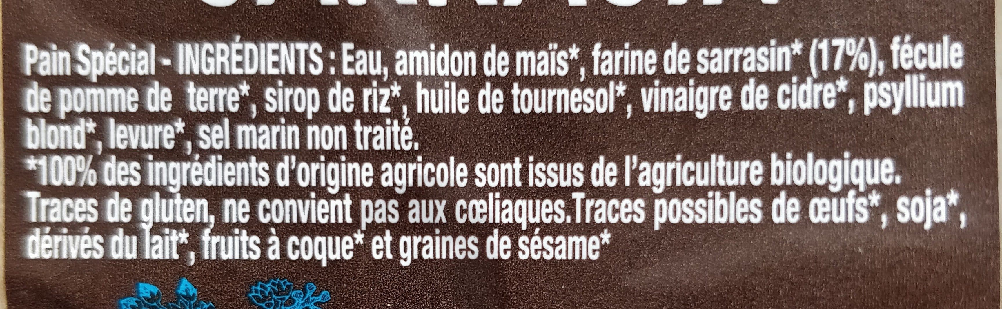 Open Food Facts Pain Sarrasin packshot