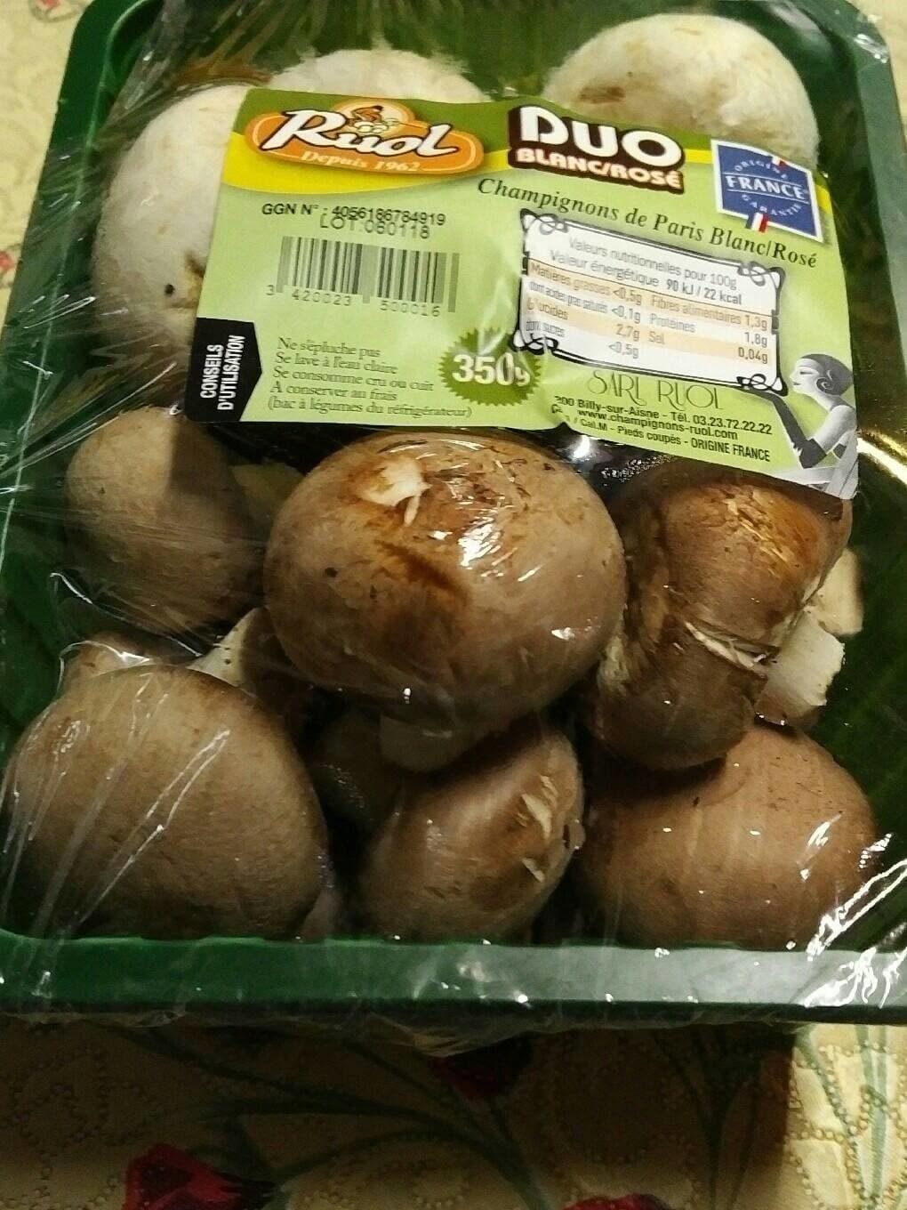 Ruol Champignons de Paris packshot
