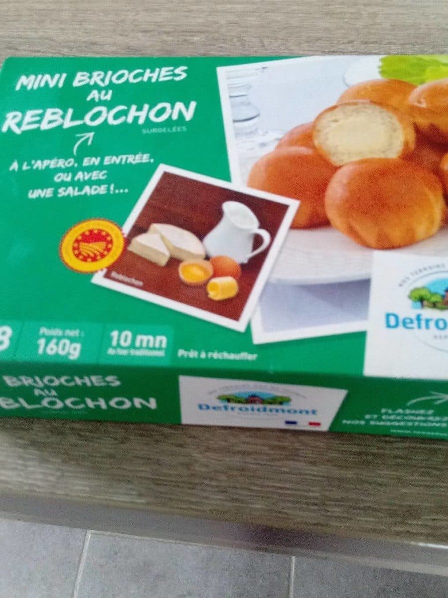 Open Food Facts Mini brioche au reblochon packshot