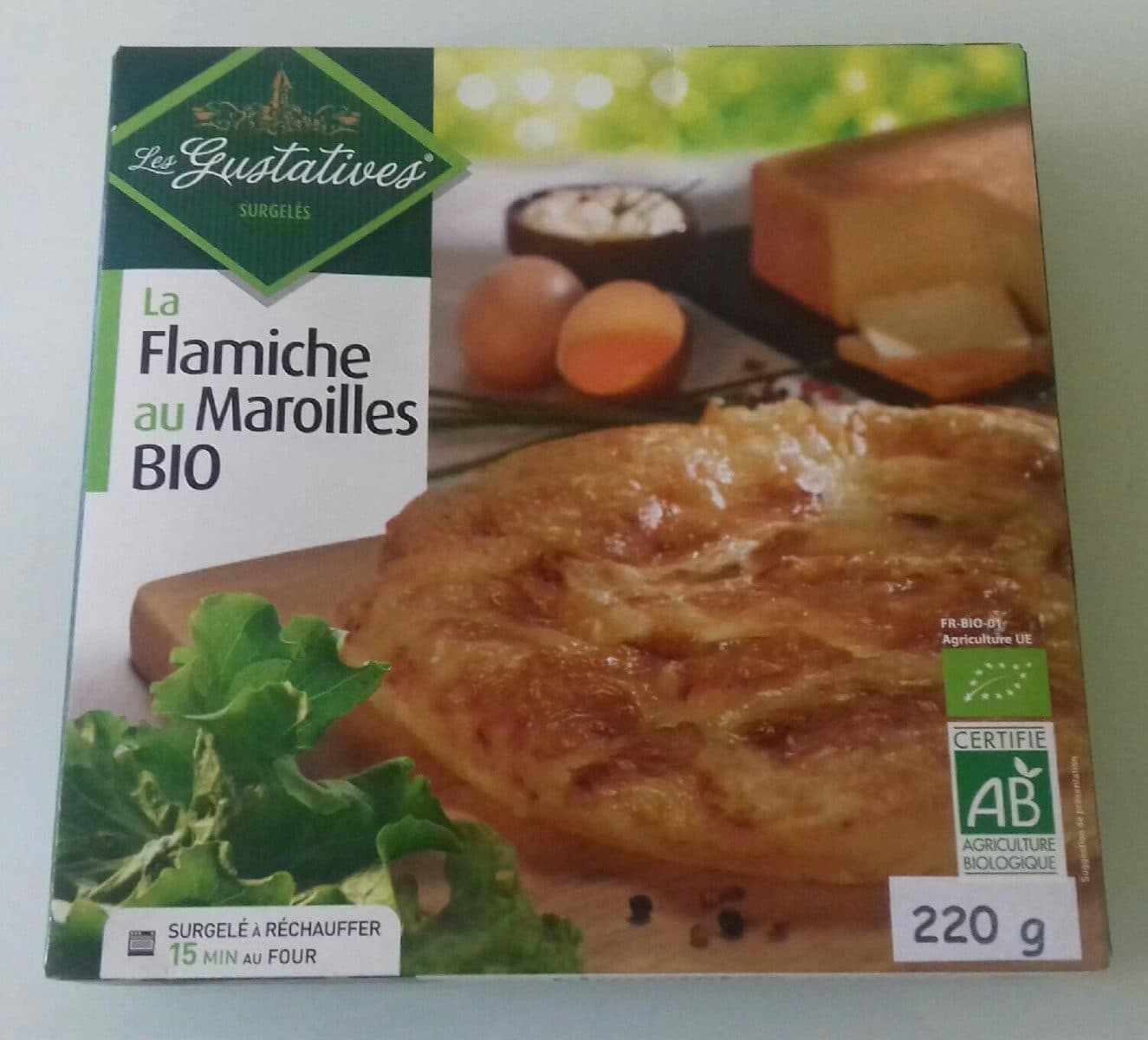 Les Gustatives La flamiche au maroilles bio packshot