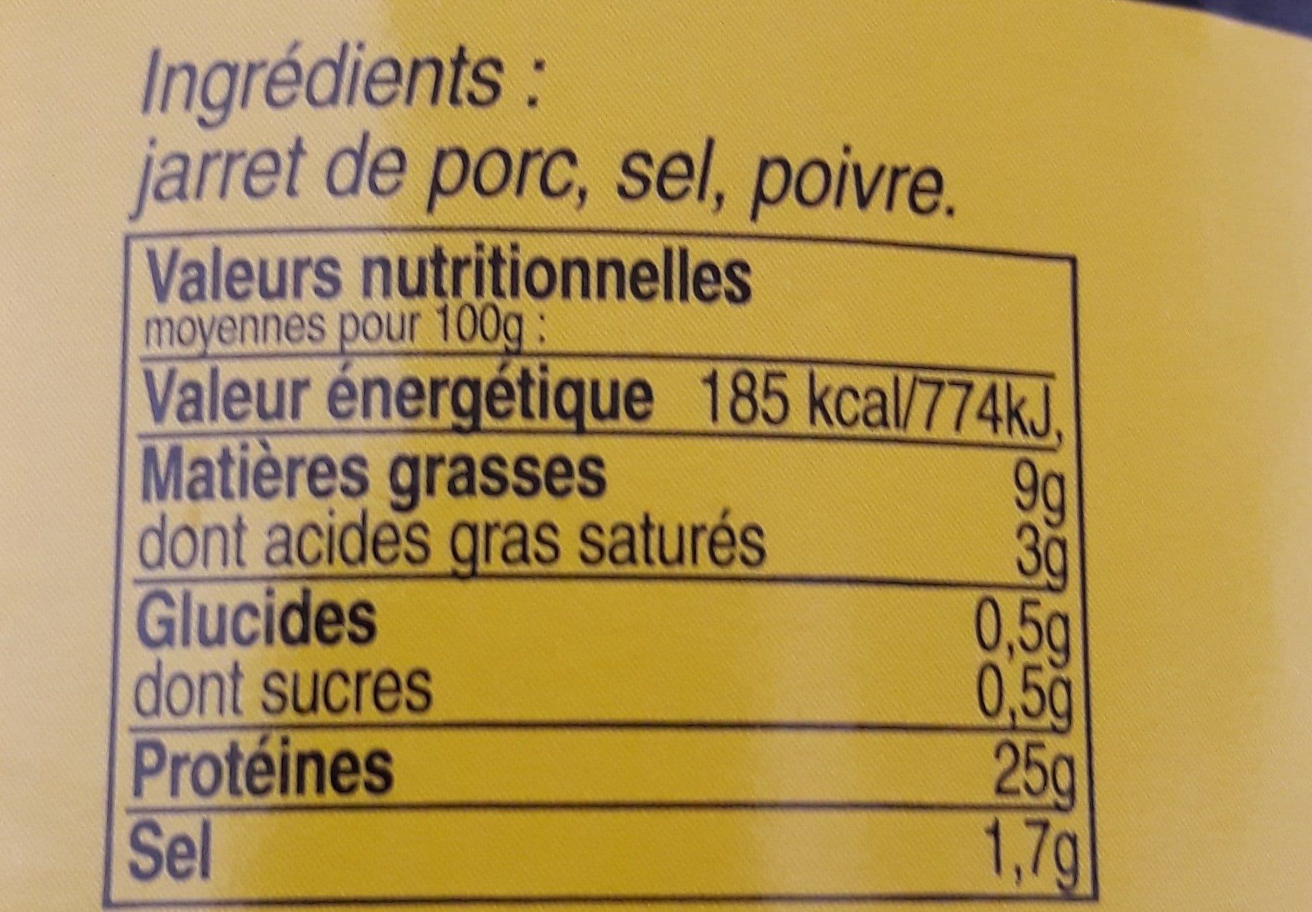 Gustave Bories Jambonneau packshot