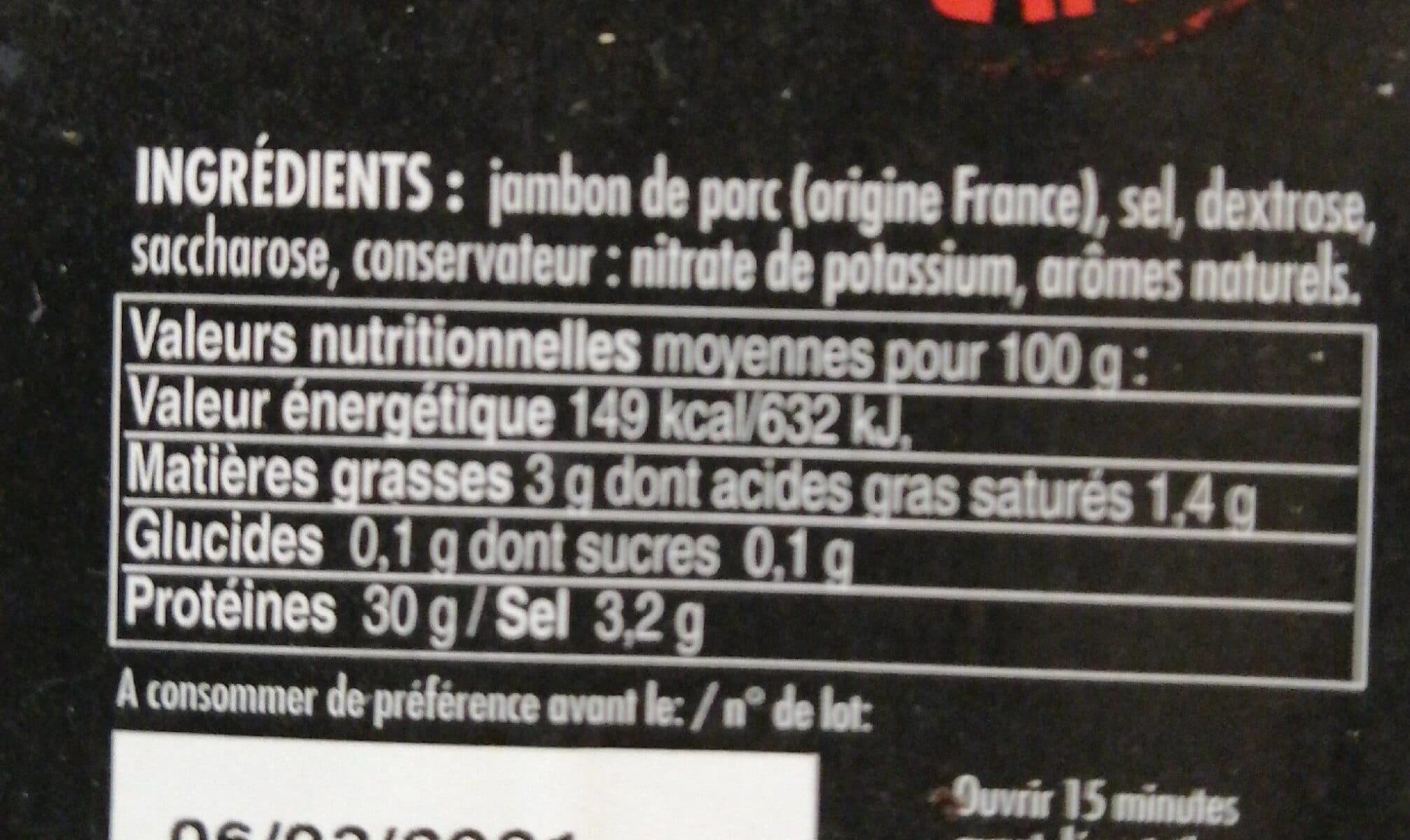 Open Food Facts Tranches à la façon aveyronnnaise packshot