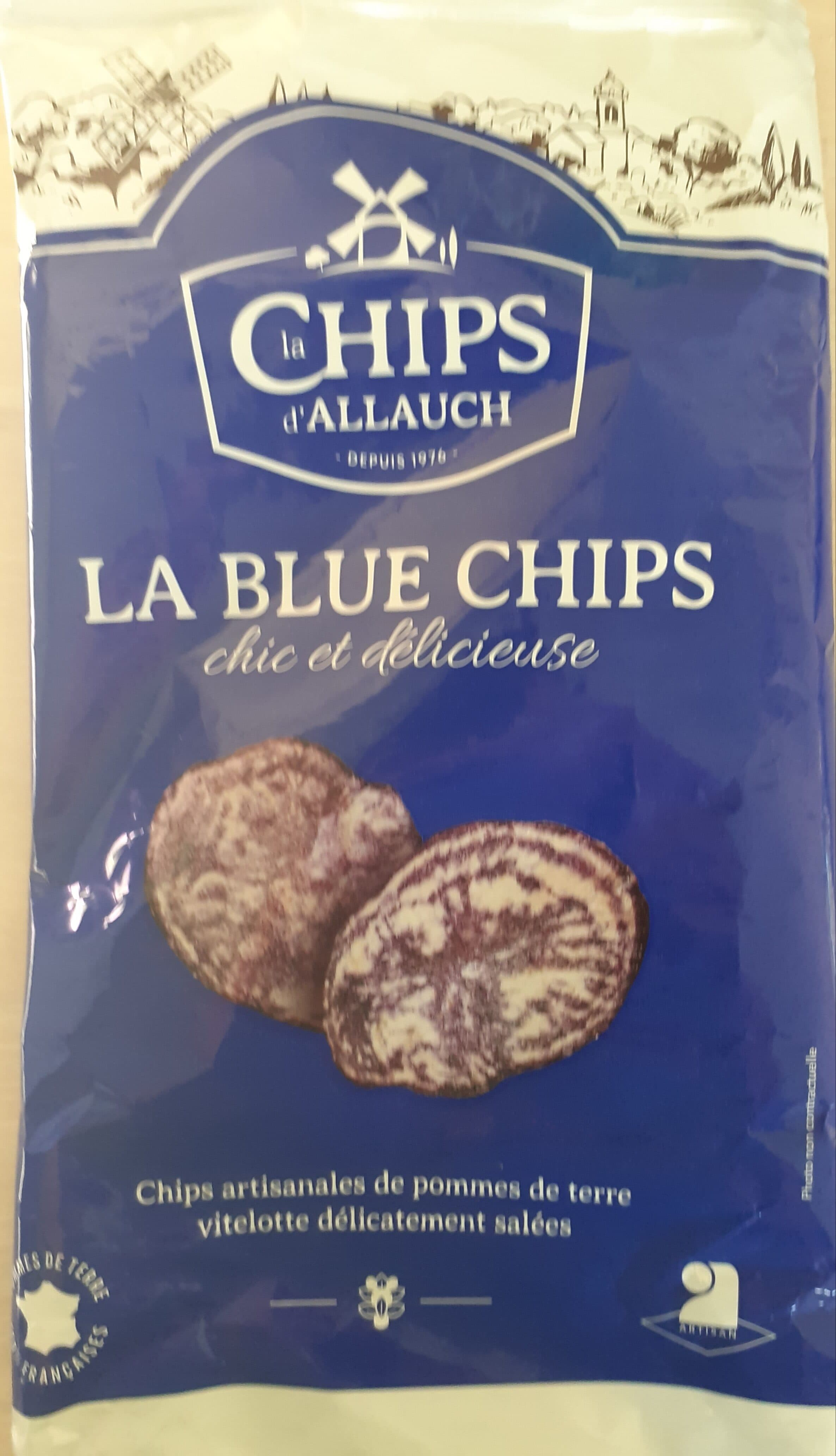 La Chips d'Allauch La Blue Chips packshot