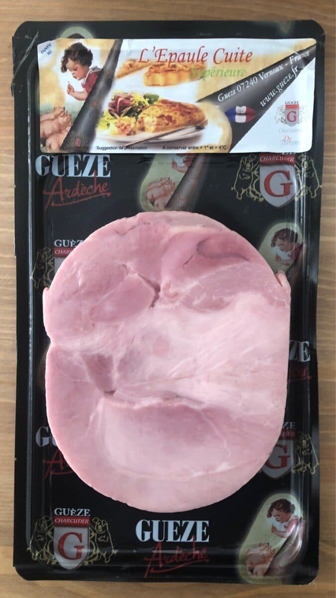 Gueze Epaule cuite supérieure packshot