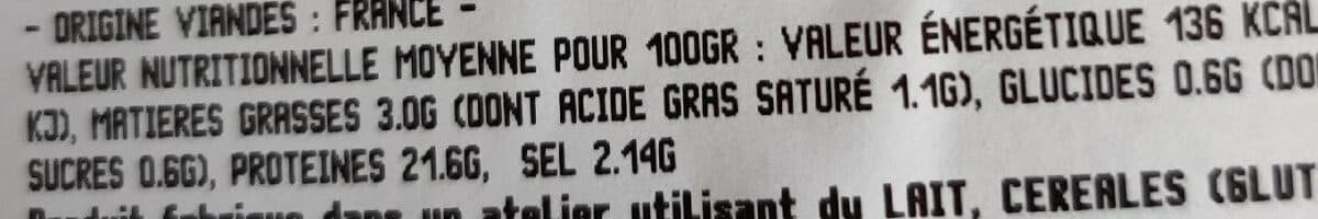 Gueze Epaule cuite supérieure packshot